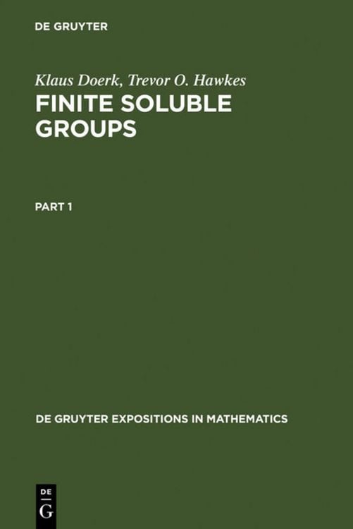 Produktbild: Finite Soluble Groups