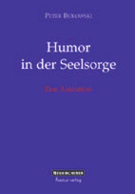 Produktbild: Bukowski, P: Humor in der Seelsorge