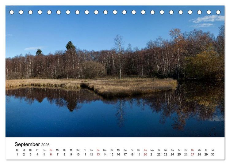 Produktbild: Die Rh&ouml;n (Tischkalender 2026 DIN A5 quer), CALVENDO Monatskalender