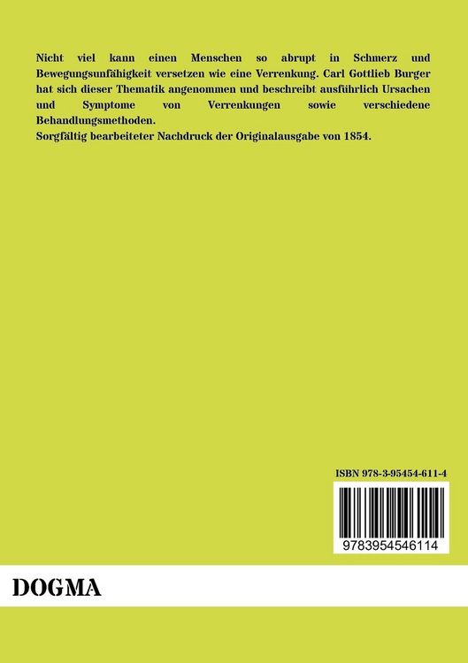 Produktbild: Die Verrenkungen der Knochen