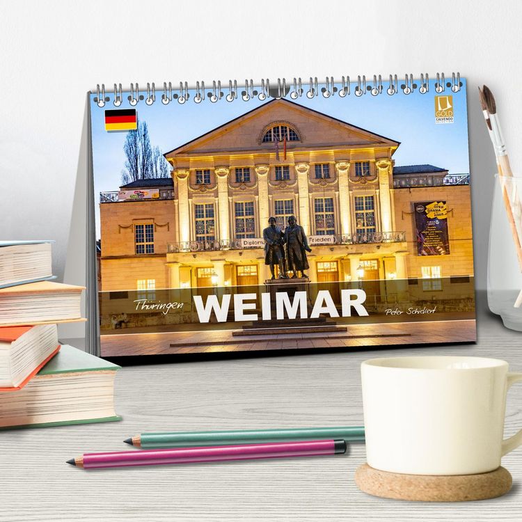 Produktbild: Th&uuml;ringen - Weimar (Tischkalender 2027 DIN A5 quer), CALVENDO Monatskalender