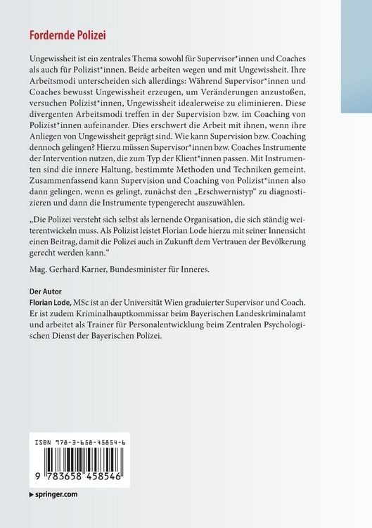 Produktbild: Fordernde Polizei