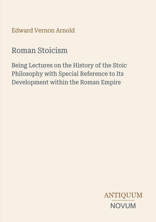 Produktbild: Roman Stoicism