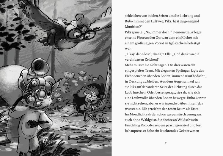 Produktbild: Unterholz-Ninjas, Band 4 - Die Geister des Waldes