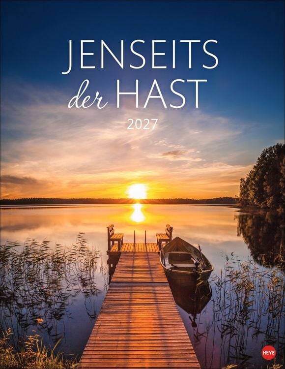 Produktbild: Jenseits der Hast Posterkalender 2027