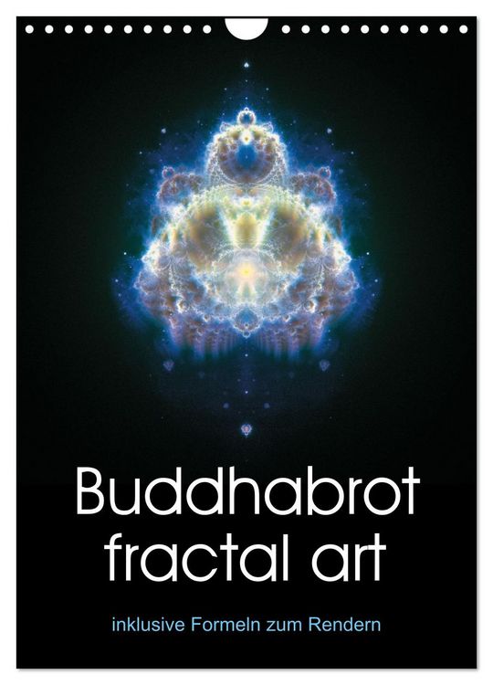 Produktbild: Buddhabrot fractal art (Wandkalender 2027 DIN A4 hoch), CALVENDO Monatskalender
