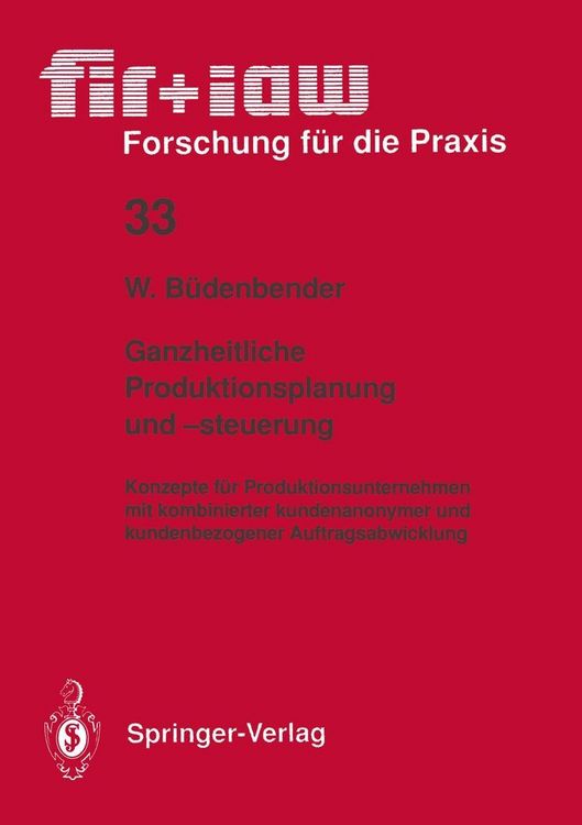 Produktbild: Ganzheitliche Produktionsplanung und -steuerung