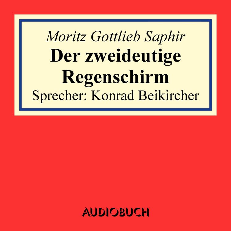 Produktbild: Der zweideutige Regenschirm