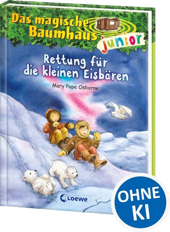 Produktbild: Das magische Baumhaus junior (Band 12) - Rettung f&uuml;r die kleinen Eisb&auml;ren