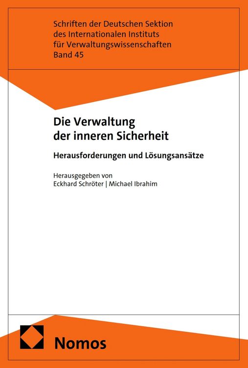 Produktbild: Die Verwaltung der inneren Sicherheit