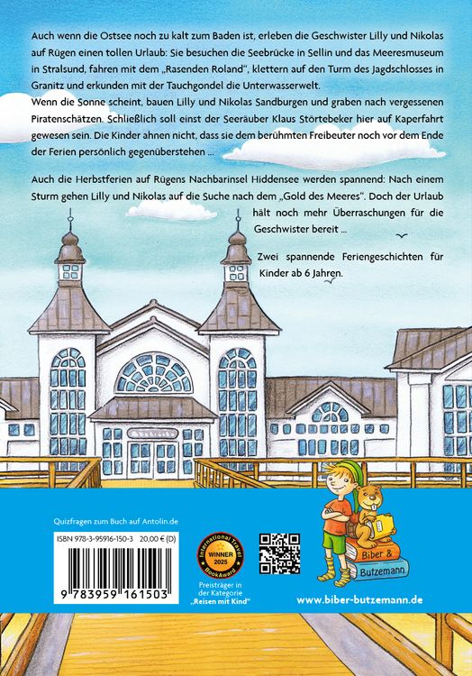 Produktbild: Abenteuer auf R&uuml;gen und Schatzsuche auf Hiddensee - Zwei Lilly und Nikolas-Geschichten in einem Band