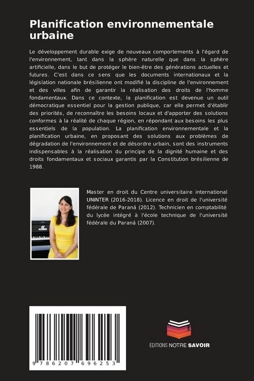 Produktbild: Planification environnementale urbaine