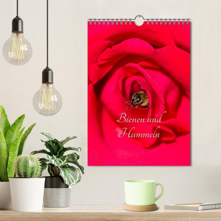 Produktbild: Bienen und Hummeln (Wandkalender 2026 DIN A4 hoch), CALVENDO Monatskalender