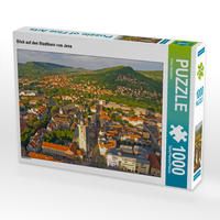 Produktbild: CALVENDO Puzzle Blick auf den Stadtkern von Jena | 1000 Teile Lege-Gr&ouml;&szlig;e 64x48cm Foto-Puzzle f&uuml;r gl&uuml;ckliche Stunden