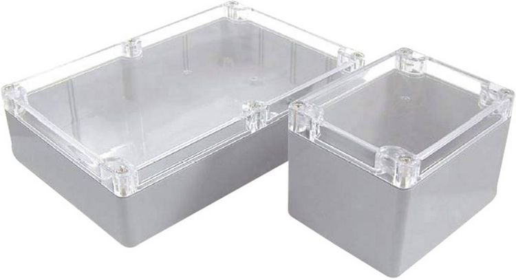 Produktbild: Camdenboss 7300-311C Installations-Geh&auml;use 115 x 90 x 55 ABS Lichtgrau, Klar 1St.