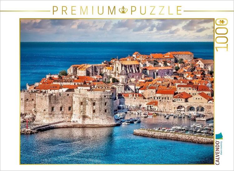 Produktbild: CALVENDO Puzzle Dubrovnik, Kroatien | 1000 Teile Lege-Gr&ouml;&szlig;e 64x48cm Foto-Puzzle f&uuml;r gl&uuml;ckliche Stunden