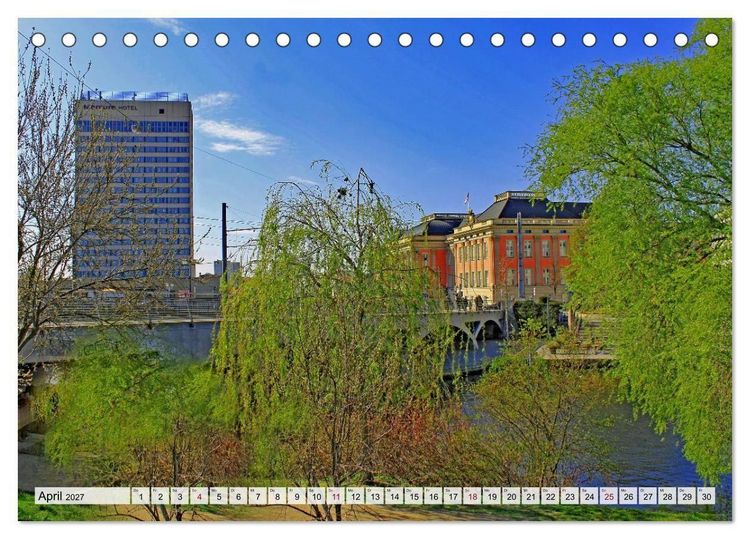 Produktbild: Potsdam an der Havel (Tischkalender 2027 DIN A5 quer), CALVENDO Monatskalender