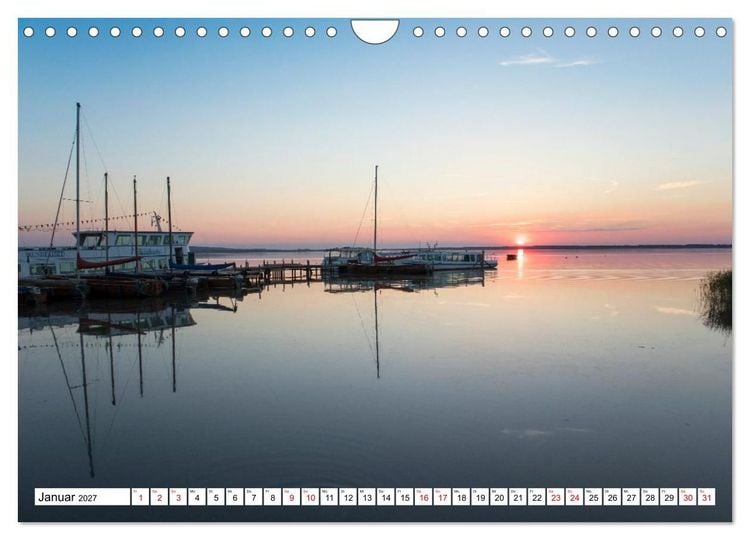 Produktbild: Steinhuder Meer - Momente einer Reise (Wandkalender 2027 DIN A4 quer), CALVENDO Monatskalender
