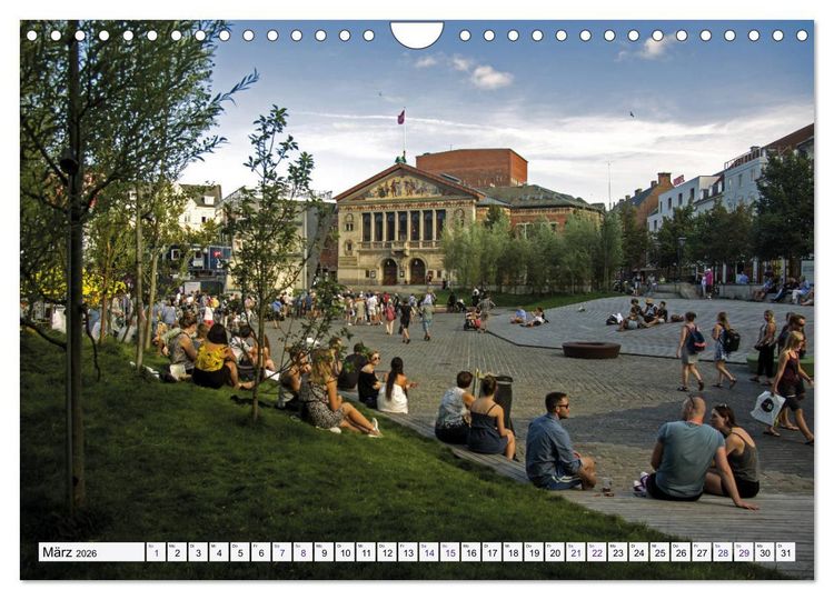Produktbild: Aarhus: Stadt des L&auml;chelns - Kulturhauptstadt D&auml;nemarks (Wandkalender 2026 DIN A4 quer), CALVENDO Monatskalender