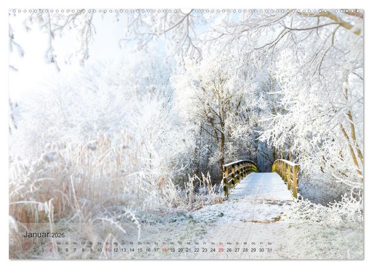 Produktbild: Deutschland Blicke in die Natur (hochwertiger Premium Wandkalender 2026 DIN A2 quer), Kunstdruck in Hochglanz