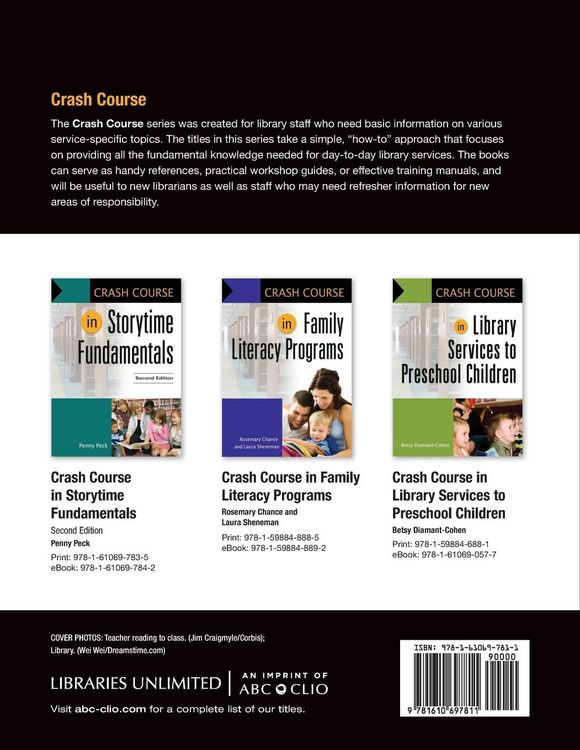 Produktbild: Crash Course in Children's Services