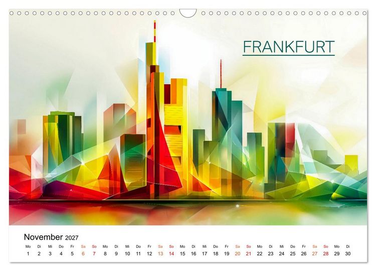 Produktbild: Deutschland St&auml;dte - Premium Edition (Wandkalender 2027 DIN A3 quer), CALVENDO Monatskalender
