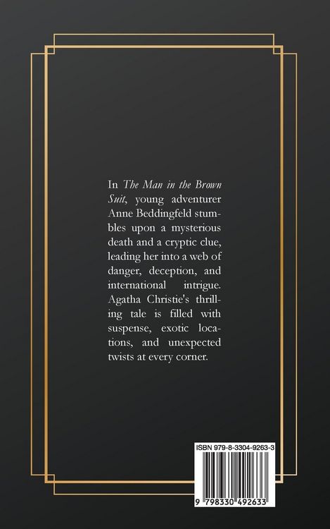 Produktbild: The Man in the Brown Suit