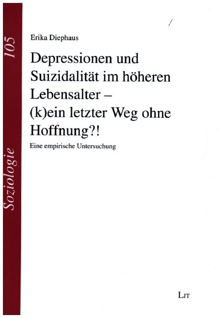 Produktbild: Diephaus, E: Depressionen und Suizidalit&auml;t im h&ouml;heren Lebens