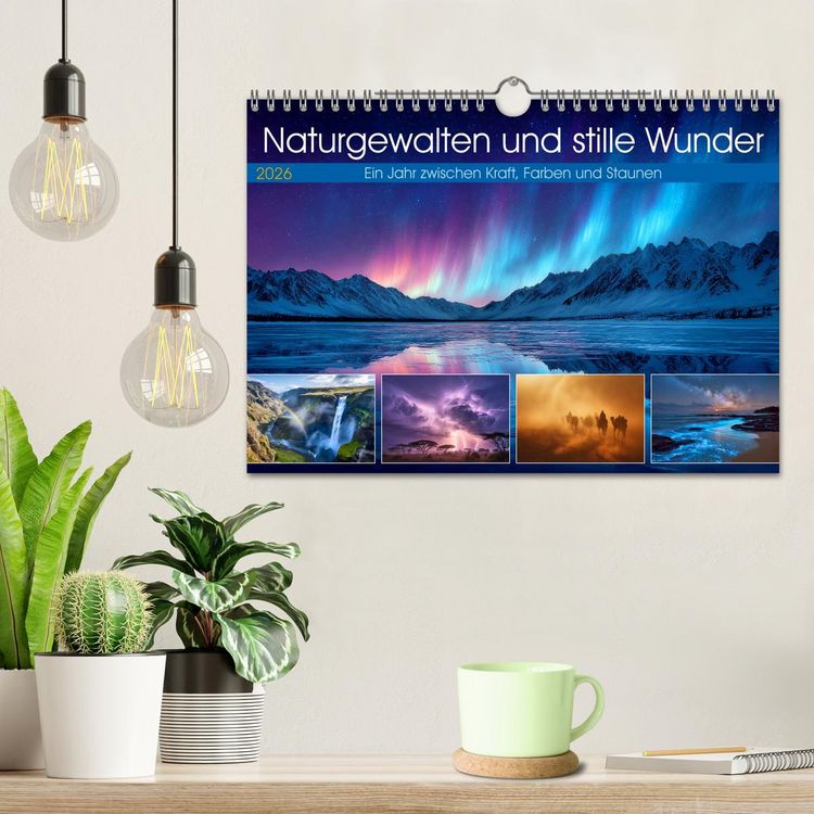 Produktbild: Naturgewalten und stille Wunder (Wandkalender 2026 DIN A4 quer), CALVENDO Monatskalender