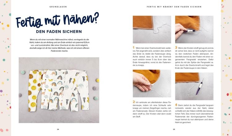 Produktbild: Sew happy! &ndash; N&auml;hen f&uuml;r Babys und Kids mit @von.anne