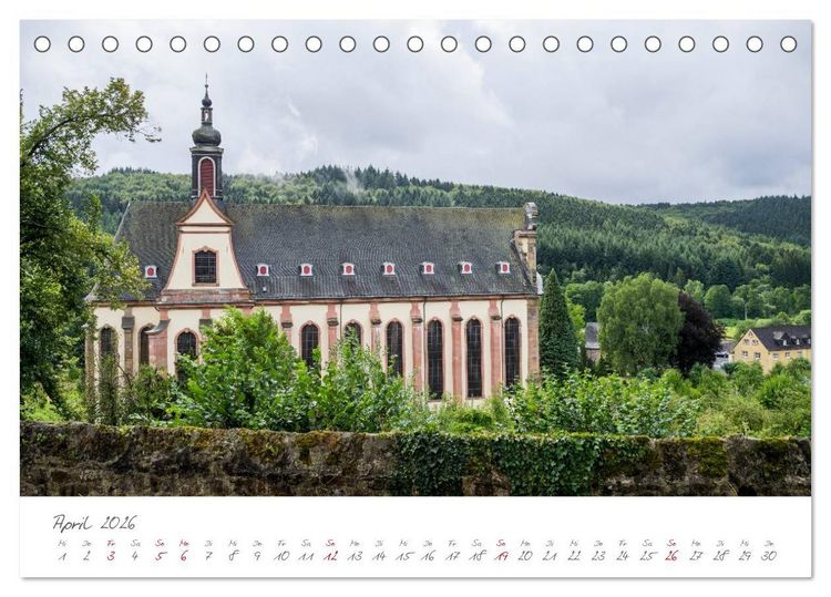 Produktbild: Erlebnis Eifel (Tischkalender 2026 DIN A5 quer), CALVENDO Monatskalender