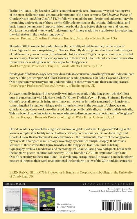 Produktbild: Reading the Modernist Long Poem
