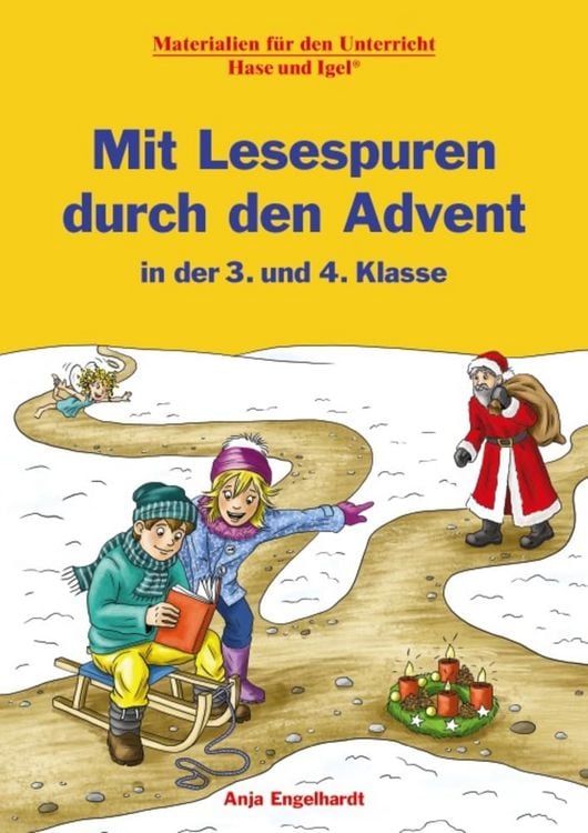 Produktbild: Mit Lesespuren durch den Advent in der 3. und 4. Klasse