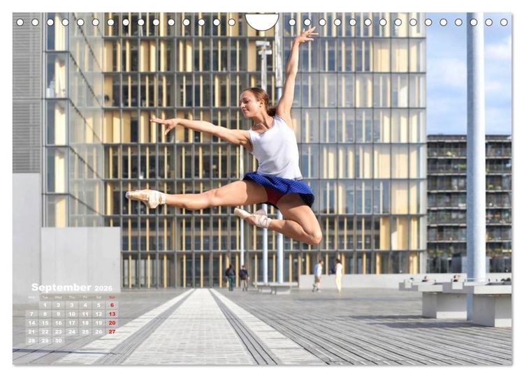 Produktbild: DANCERS IN THE CITY L'Oeil et le Mouvement (Wall Calendar 2026 DIN A4 landscape), CALVENDO 12 Month Wall Calendar