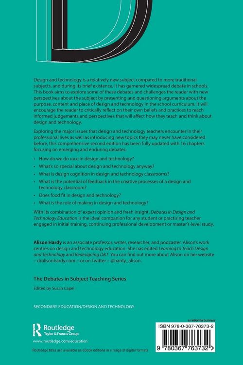 Produktbild: Debates in Design and Technology Education