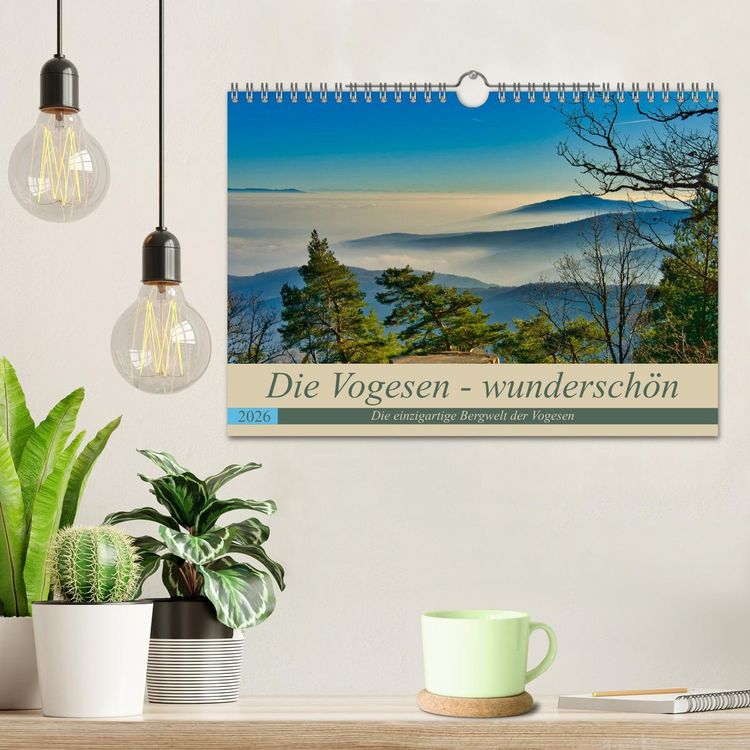 Produktbild: Vogesen - wundersch&ouml;n (Wandkalender 2026 DIN A4 quer), CALVENDO Monatskalender