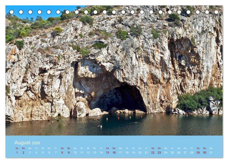 Produktbild: Geliebtes Athen (Tischkalender 2026 DIN A5 quer), CALVENDO Monatskalender