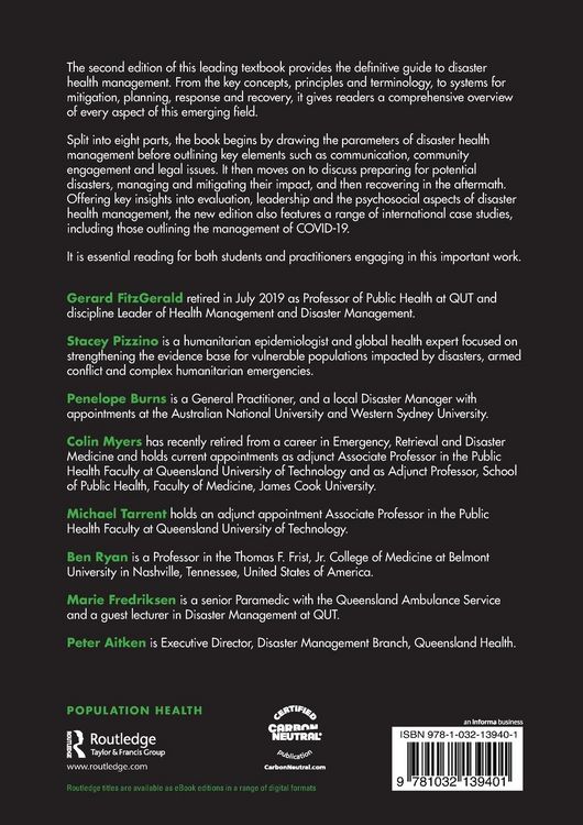 Produktbild: Disaster Health Management