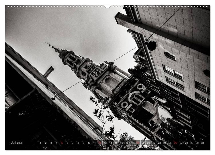 Produktbild: Ein Blick auf Amsterdam (hochwertiger Premium Wandkalender 2026 DIN A2 quer), Kunstdruck in Hochglanz