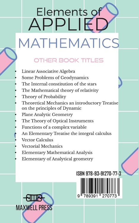 Produktbild: Elements of Applied Mathematics