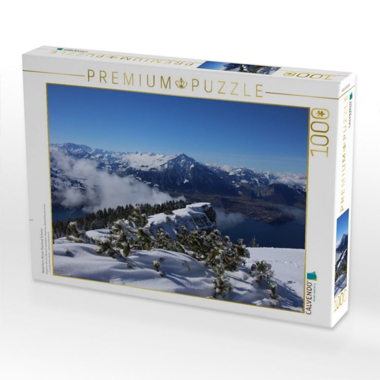 Produktbild: CALVENDO Puzzle Niederhorn, Berner Oberland, Schweiz | 1000 Teile Lege-Gr&ouml;&szlig;e 64x48cm Foto-Puzzle f&uuml;r gl&uuml;ckliche Stunden