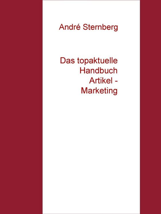 Produktbild: Das topaktuelle Handbuch Artikel - Marketing