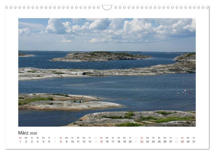 Produktbild: Stockholmer Sch&auml;rengarten (Wandkalender 2026 DIN A3 quer), CALVENDO Monatskalender