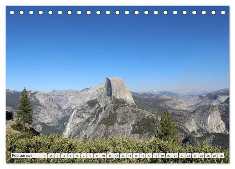 Produktbild: Naturwunder im Westen der USA (Tischkalender 2026 DIN A5 quer), CALVENDO Monatskalender