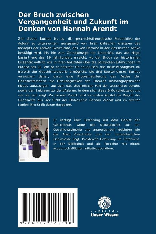 Produktbild: Der Bruch zwischen Vergangenheit und Zukunft im Denken von Hannah Arendt