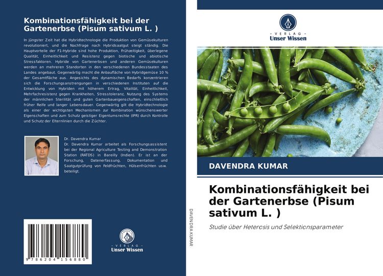 Produktbild: Kombinationsf&auml;higkeit bei der Gartenerbse (Pisum sativum L. )