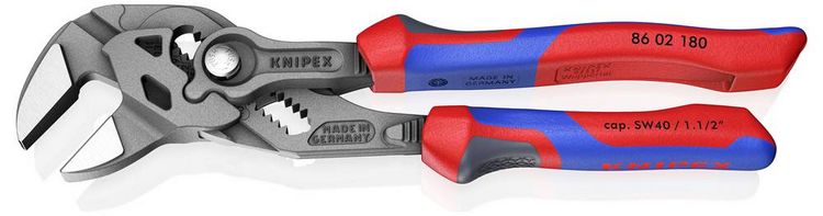 Produktbild: Knipex 86 02 180 Zangenschl&uuml;ssel 40mm