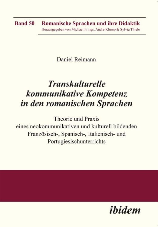 Produktbild: Transkulturelle kommunikative Kompetenz in den romanischen Sprachen