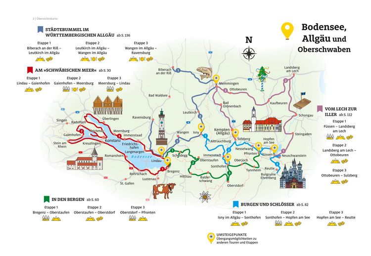 Produktbild: ADAC Roadtrips - Bodensee, Allg&auml;u und Oberschwaben