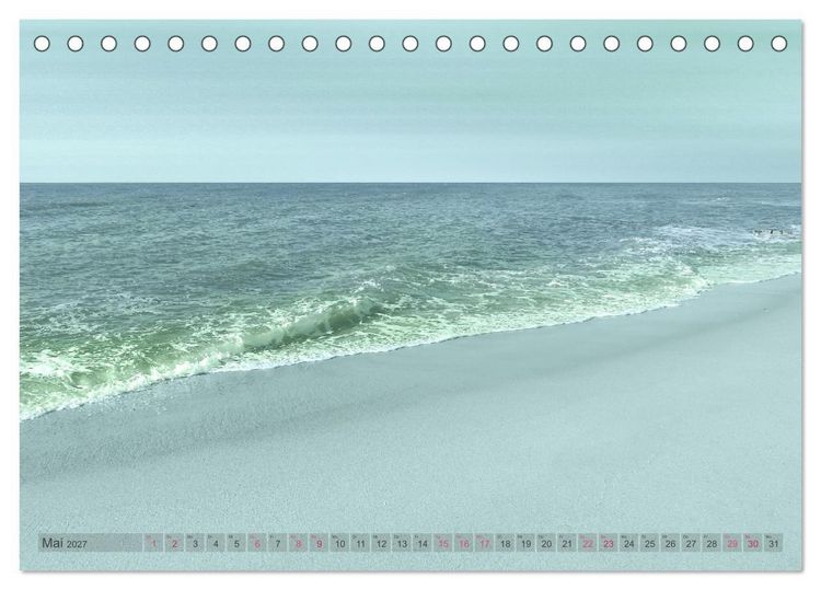 Produktbild: Photo-Art / Ozean (Tischkalender 2027 DIN A5 quer), CALVENDO Monatskalender